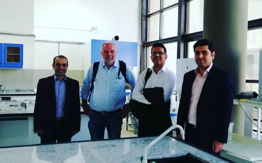 The presence of Professor Andre Nuemann at PGU-FPGPE and visiting Membrane technology laboratory